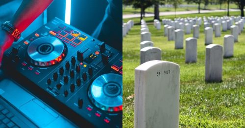 DJ - cemitério