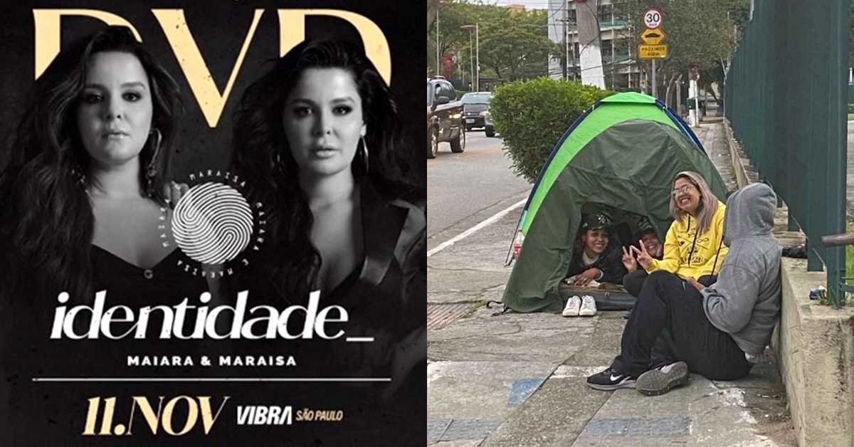 Fãs acampados – DVD Maiara e Maraisa