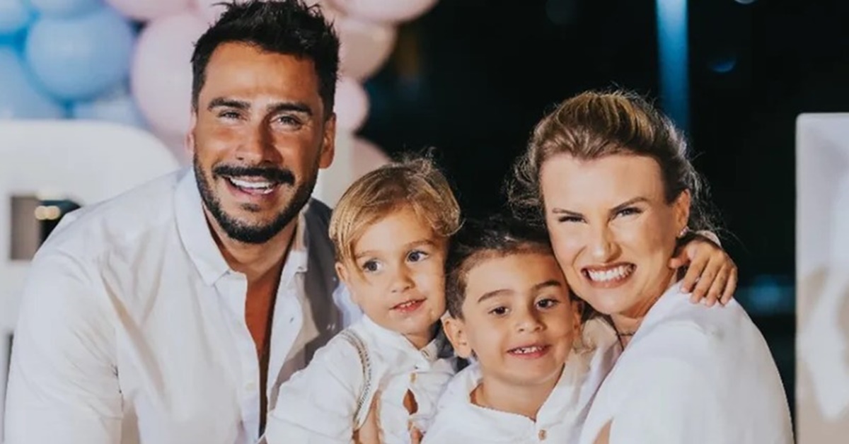 Julio Rocha - esposa e filhos