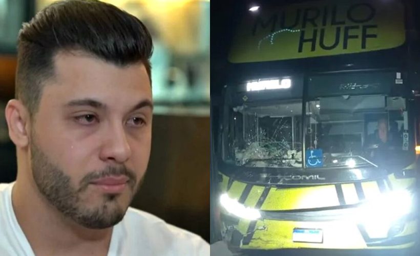 acidente ônibus Murilo Huff