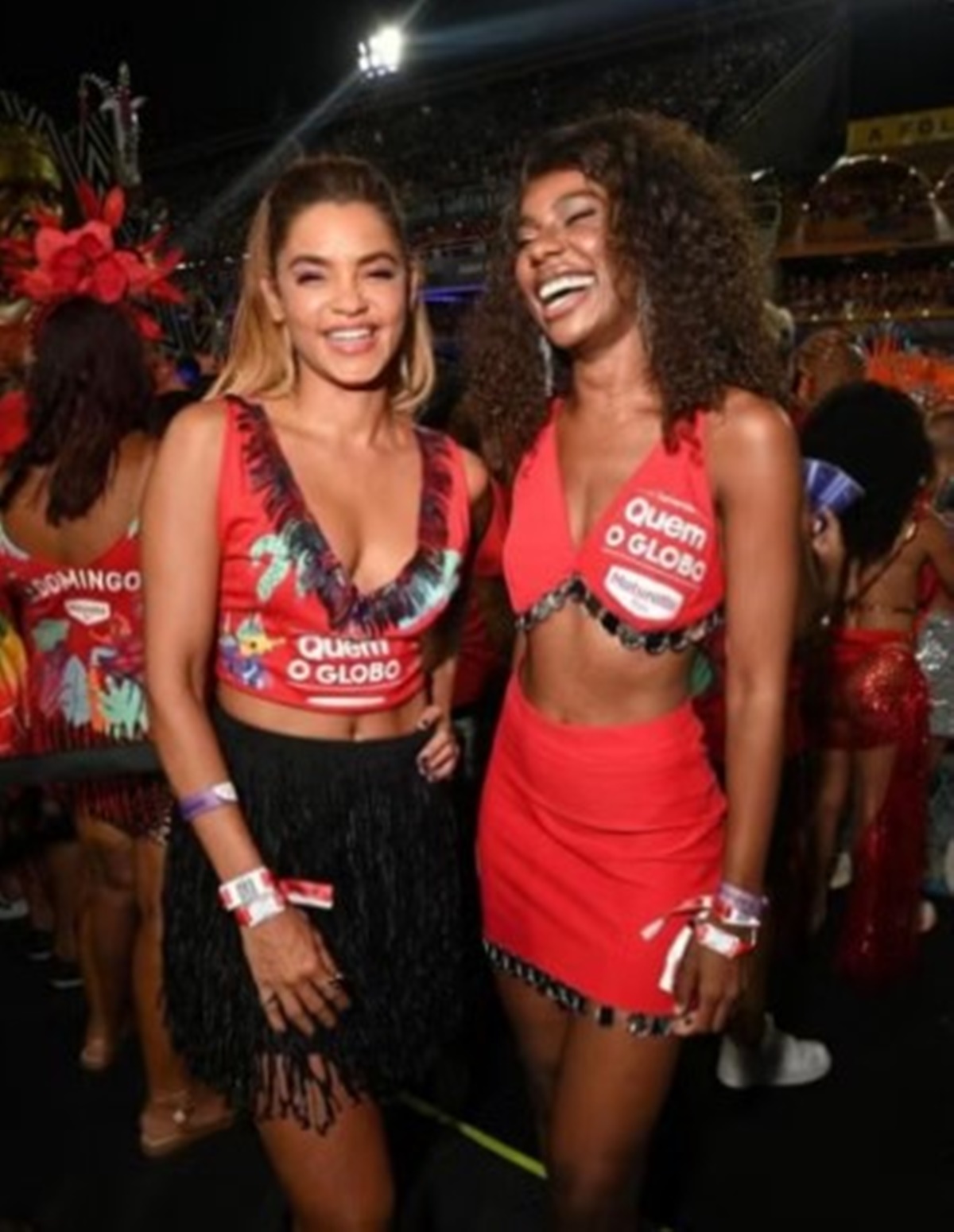 casal - Lucy Alves e Indira Nascimento - Carnaval