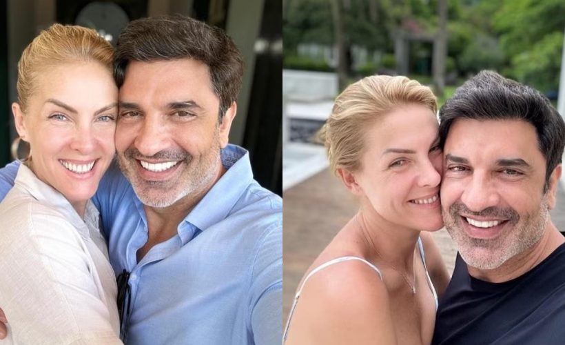 Ana Hickmann e Edu Guedes