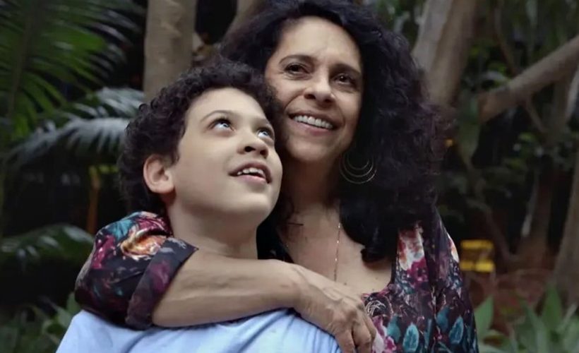 Gal Costa com filho - Gabriel