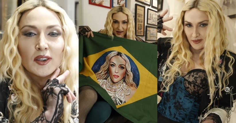 Fã se transforma na Madonna