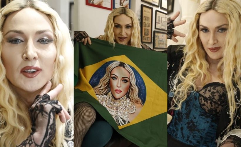 Fã se transforma na Madonna