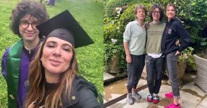 Ele foi! Mick Jagger comparece à colação de grau do filho com Luciana Gimenez