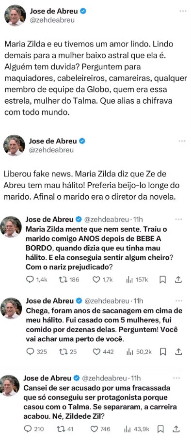 Tuites - José de Abreu