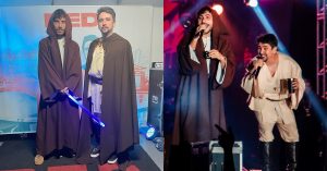 Bruninho e Davi encantam multidão em show temático de Star Wars