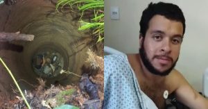 Jovem é encontrado e resgatado de poço após 4 dias desaparecido