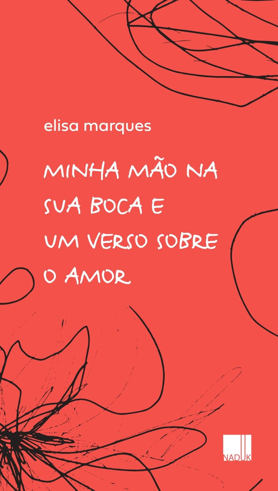 livro - minha mão na sua boca e um verso sobre o amor - Elisa Marques