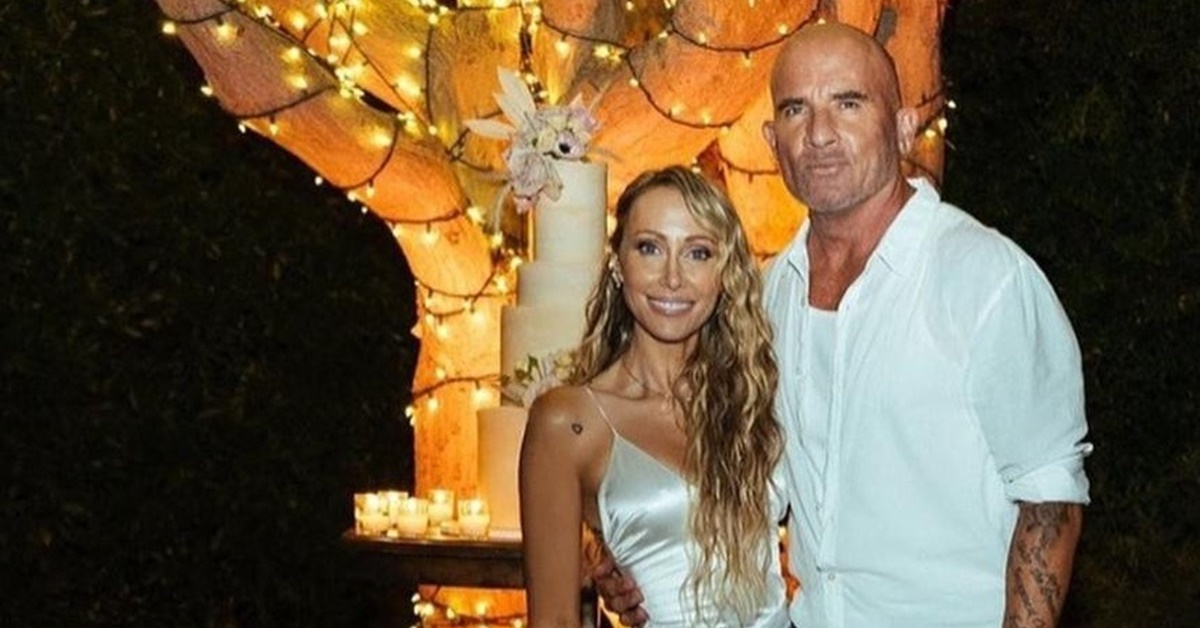 Tish Cyrus - marido Dominic Purcell