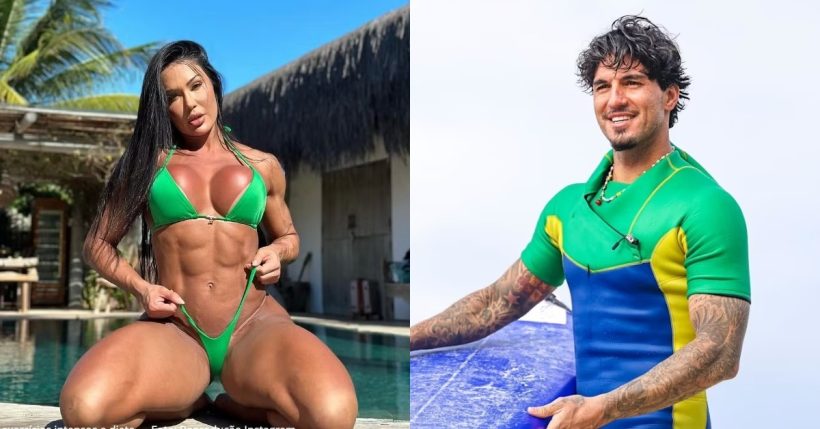 Gracyanne Barbosa - Gabriel Medina