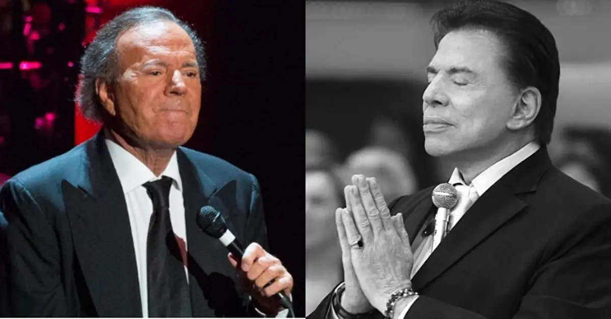 Julio Iglesias - morte Silvio Santos