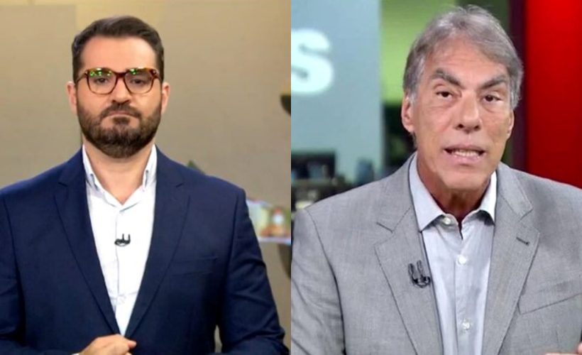 Marcelo Cosme e Demétrio Magnoli - bate boca - GloboNews jornalistas