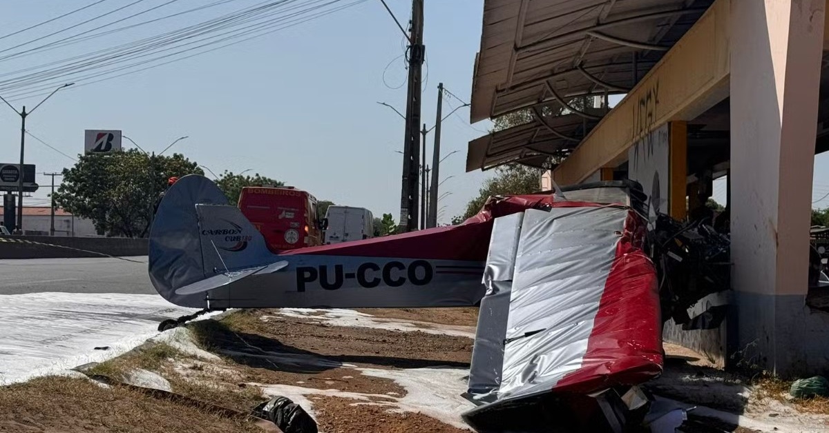 Acidente avião - Teresina