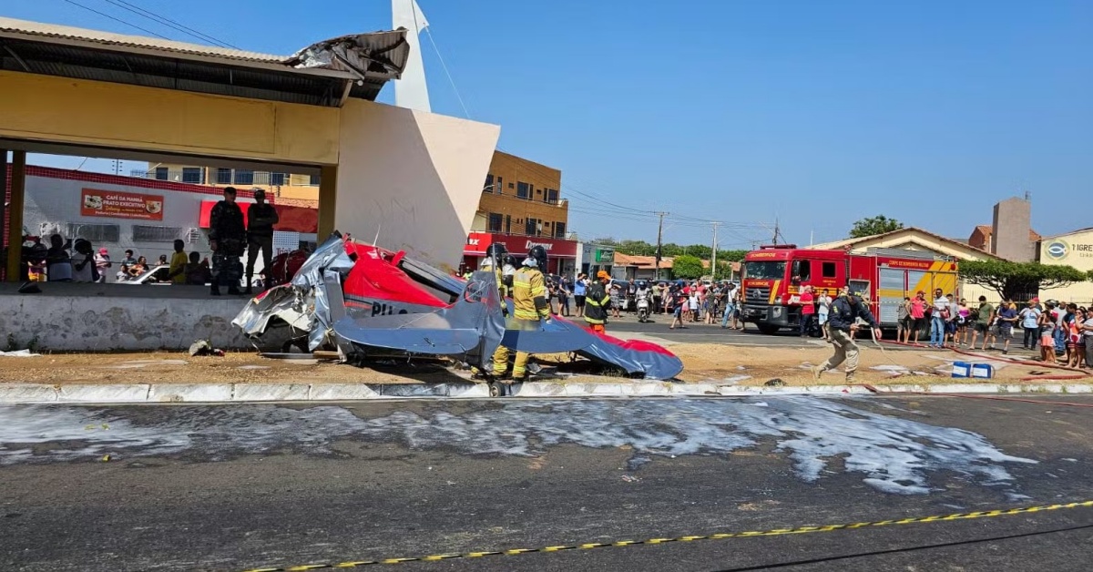 Avião caiu - Teresina