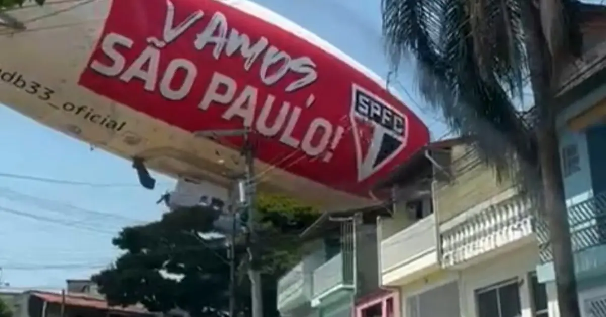 balão dirigível - Osasco