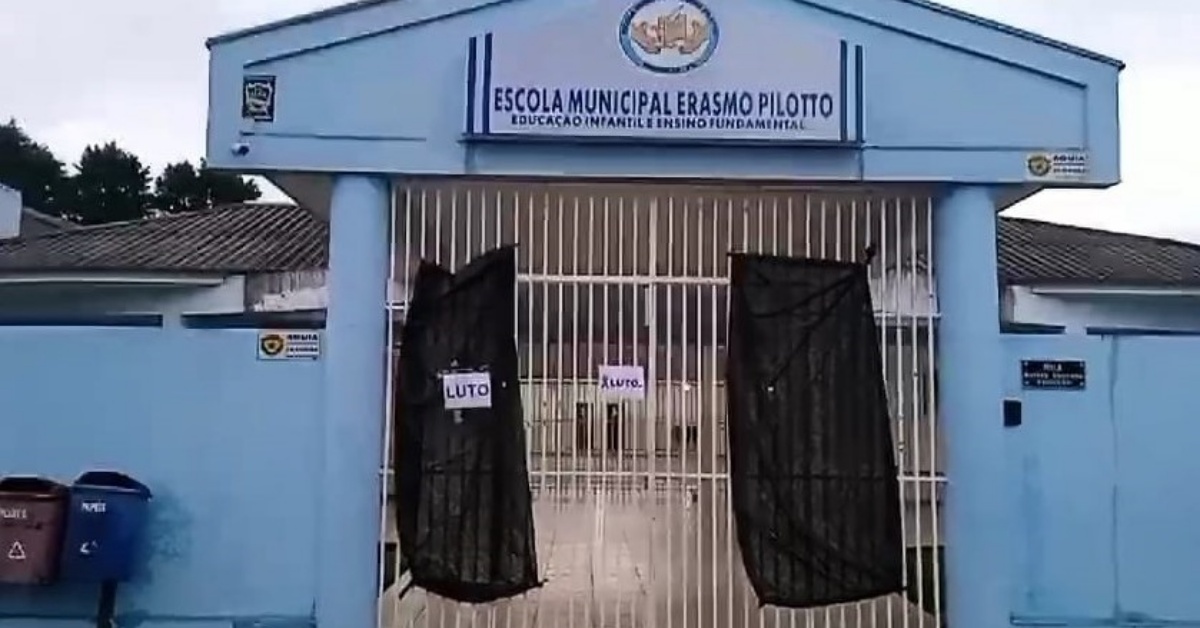 Escola Municipal Erasmo Pilotto - Paraná aluna