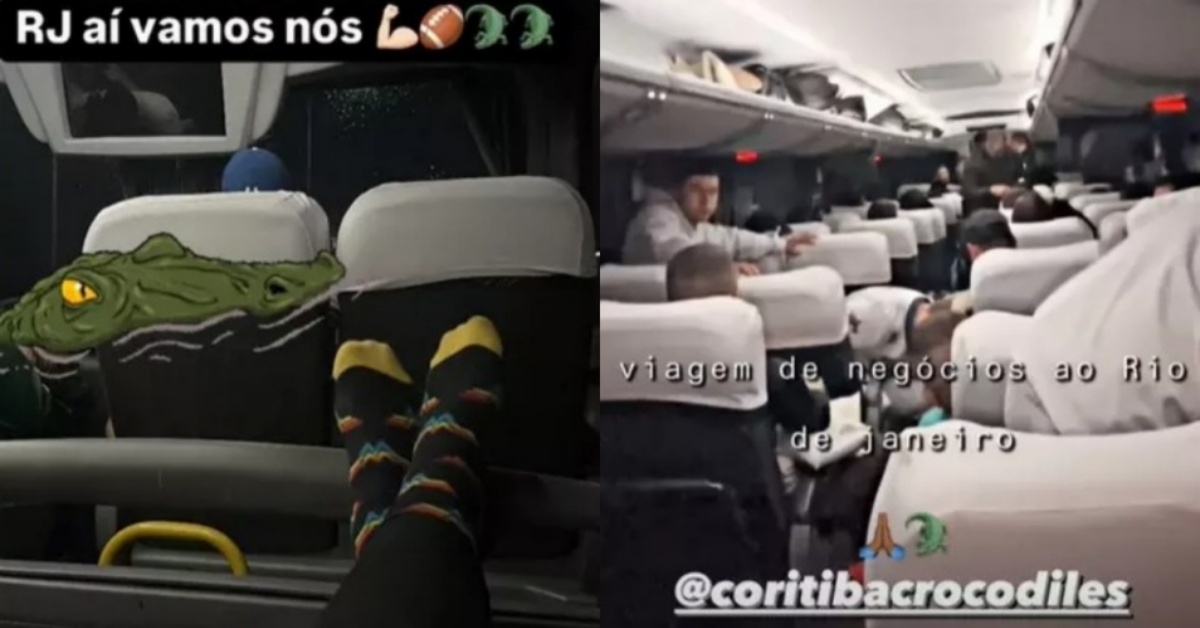 Story - viagem Coritiba Crocodiles futebol americano