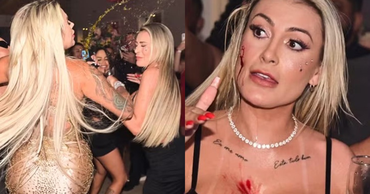 Andressa Urach - briga com Juju Ferrari