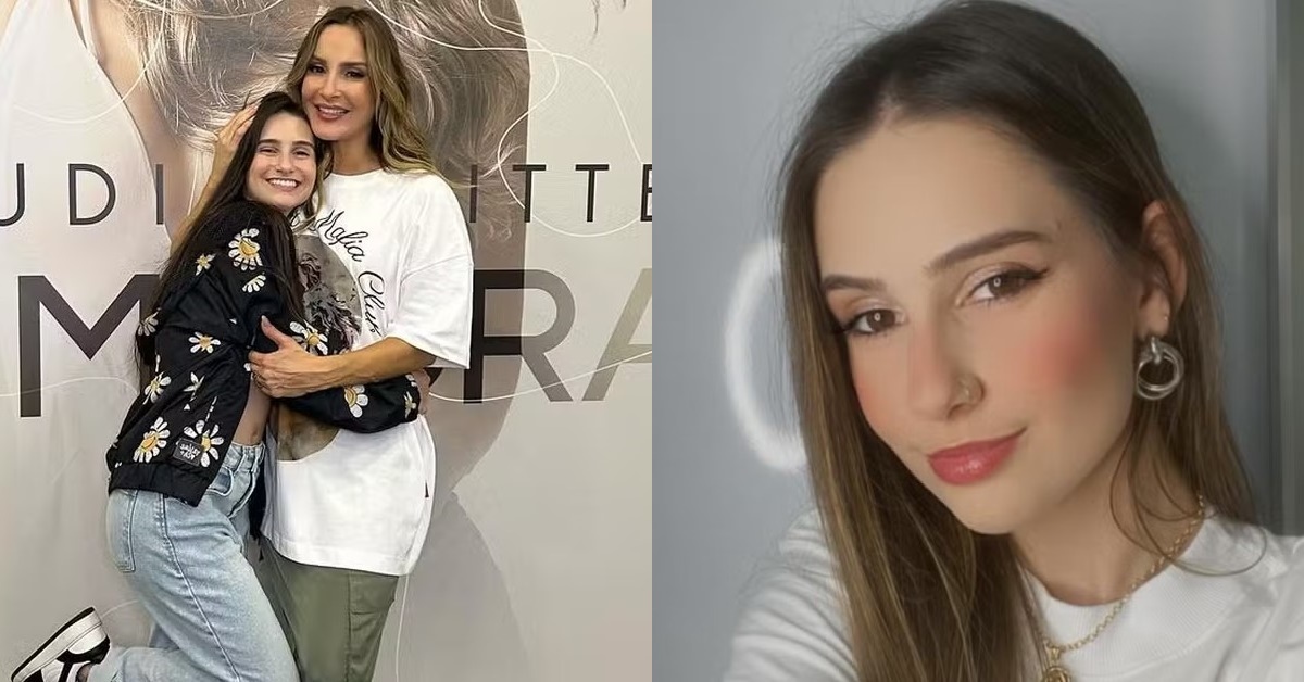 Claudia Leitte - com bailarina Bella