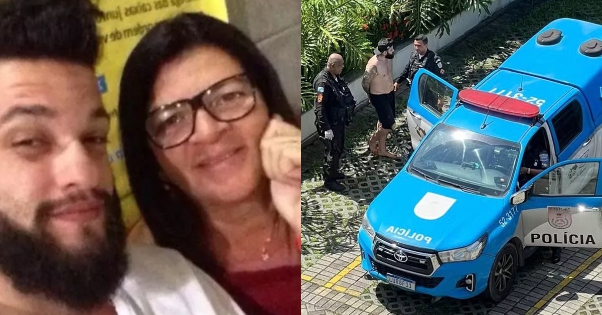 DJ Raphael Paes Castro preso - morte mãe