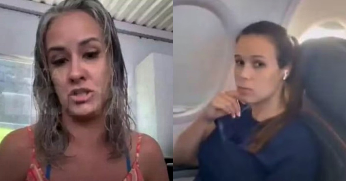Mãe - criança - polêmica avião - Jeniffer Castro