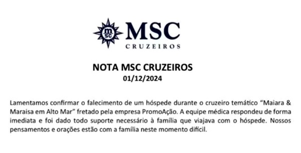 MSC - Cruzeiros