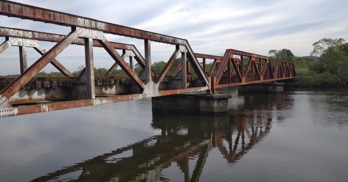 Ponte de ferro - Araquari SC