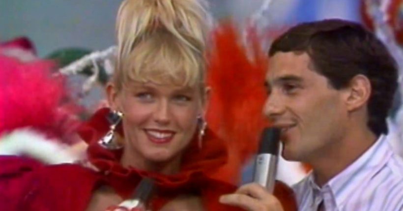 Xuxa e Ayrton Senna