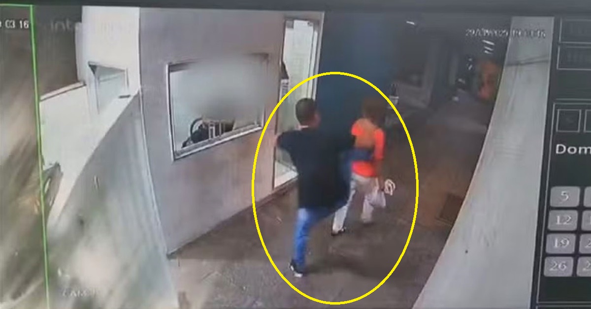 Agressão - motorista de app - voadora