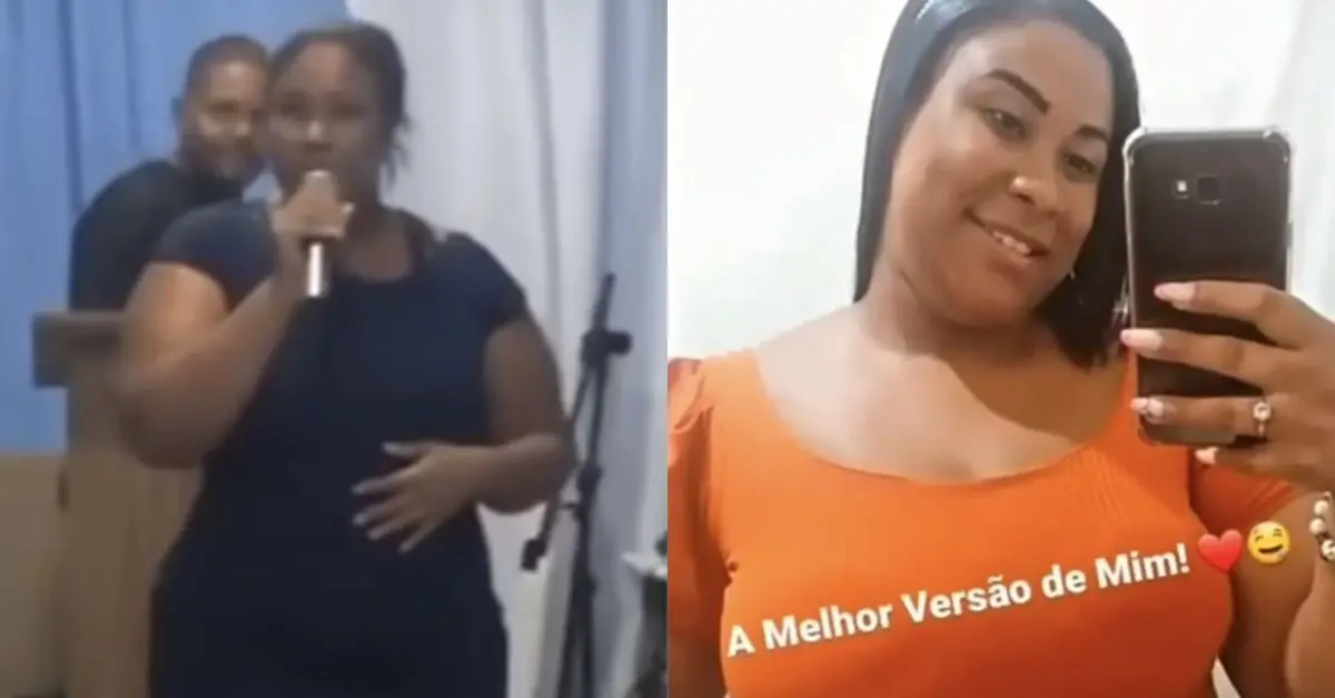 Antes e depois - Aryana Medeiros