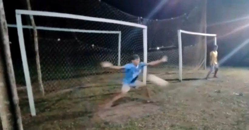 bolada no peito - Edson morreu