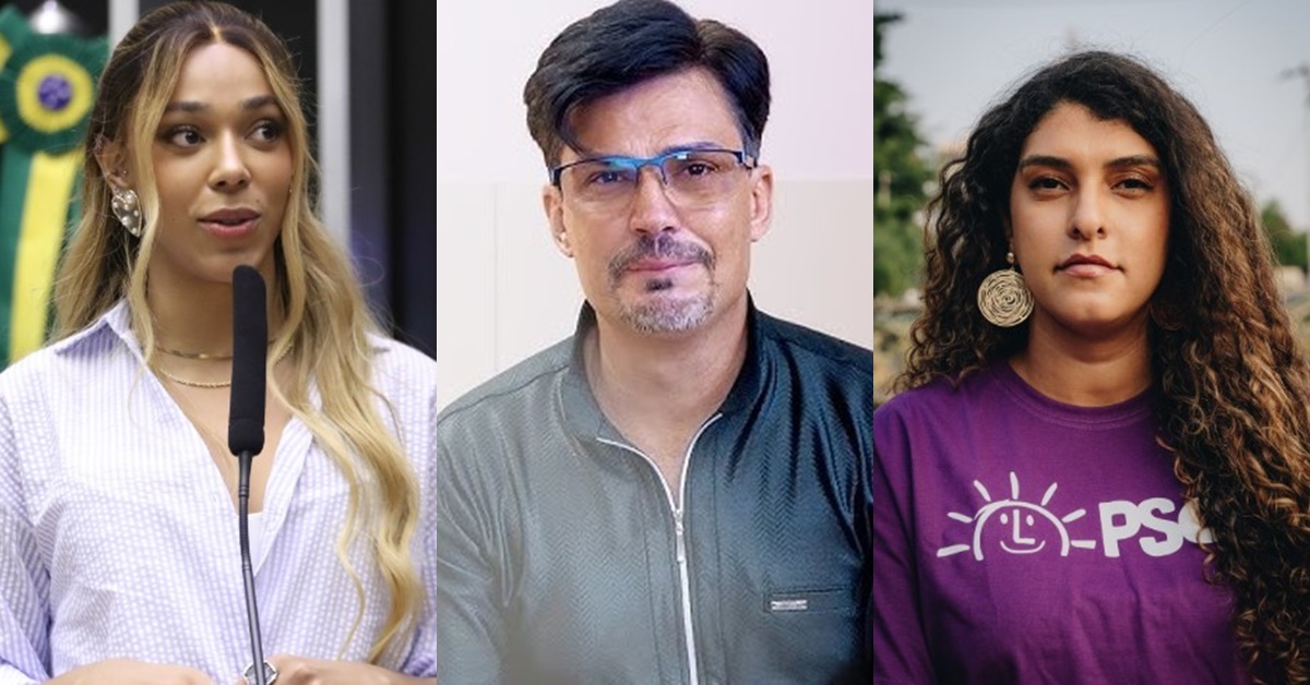 Erika Hilton - Pastor Flávio Amaral - Amanda Paschoal