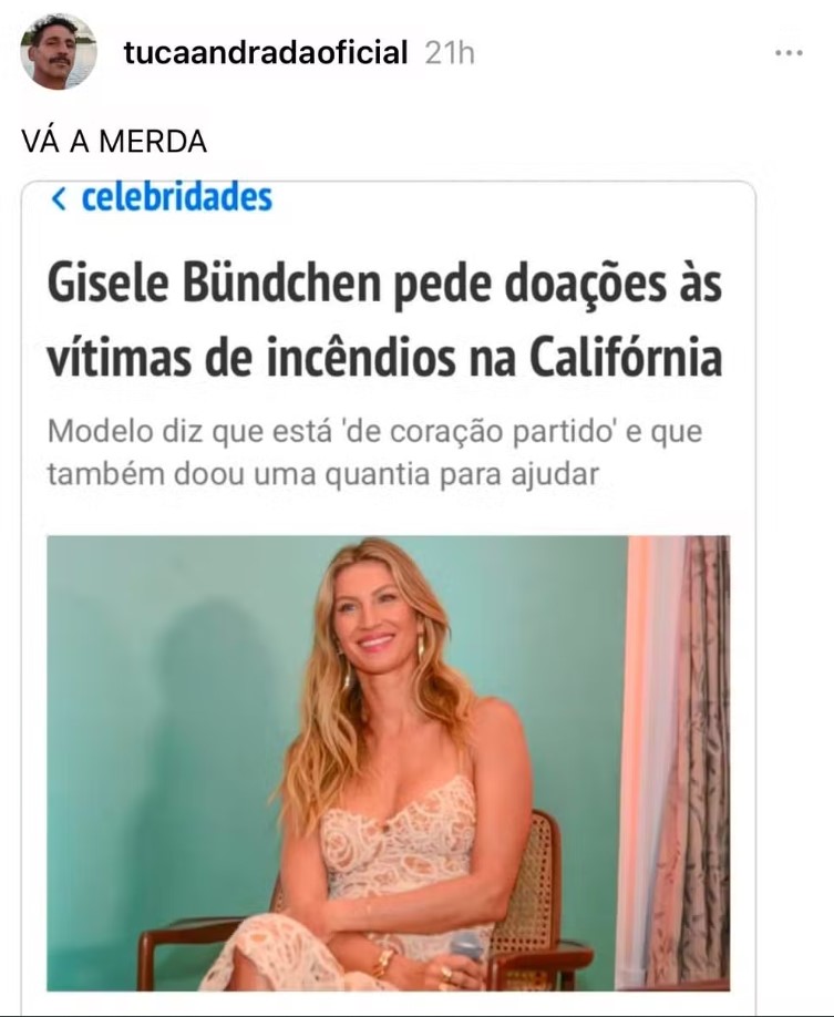 Tuca Andrada - Vá a merda