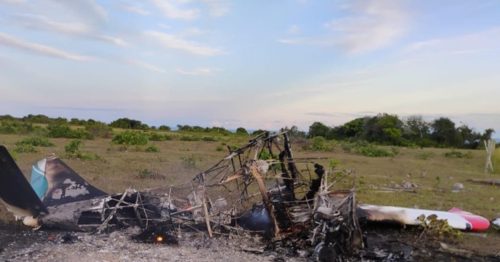Destroços avião - Bahia