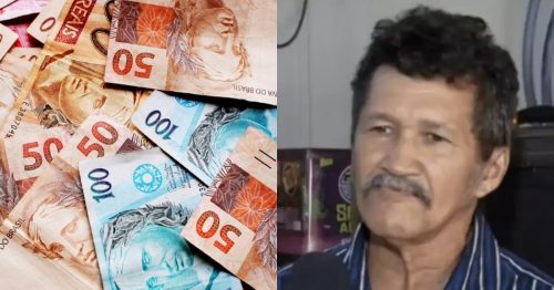 motorista Antônio Pereira do Nascimento - milionário por engano