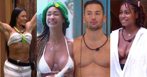 Reações - volta da Gracyanne bbb 25