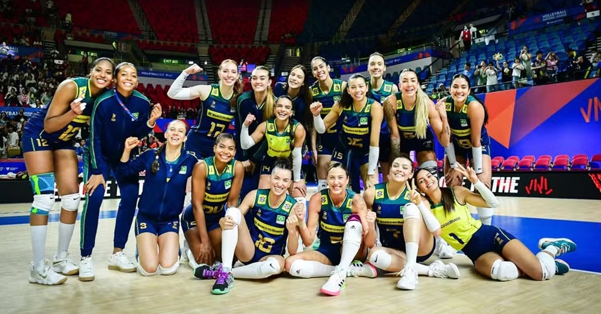 Seleção Brasileira de Vôlei Natinha