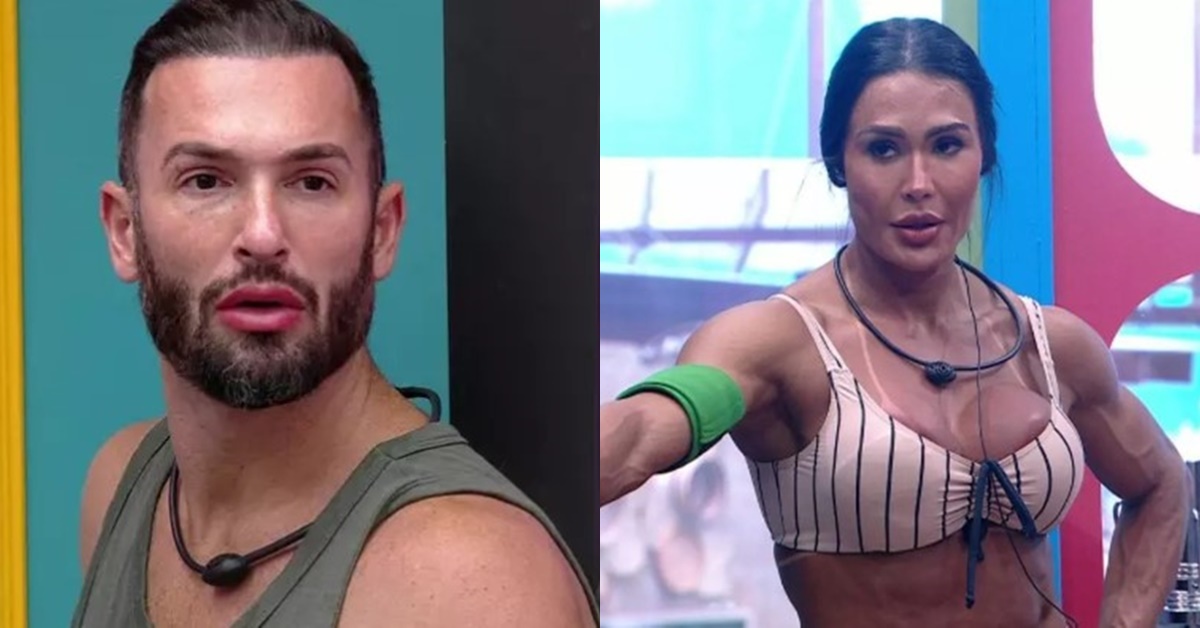 Diego Hypolito - Gracyanne Barbosa - BBB 25