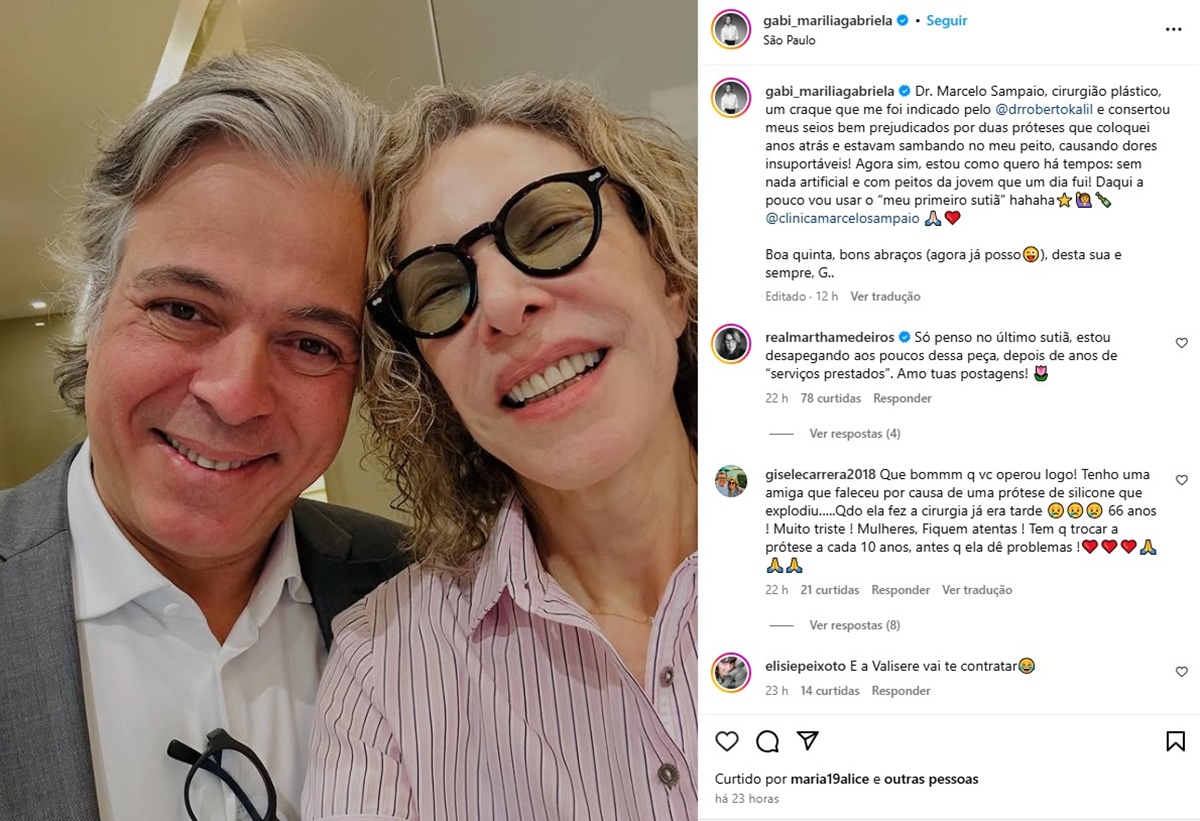 Post - Marília Gabriela