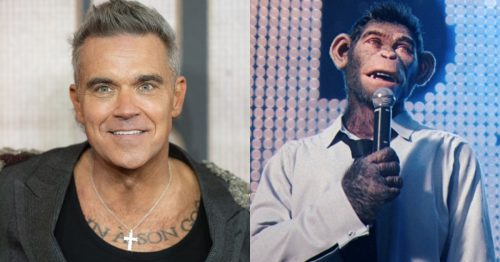 Robbie Williams - chimpanzé