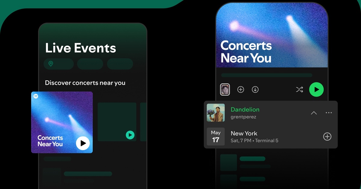 Spotify - Shows perto de você