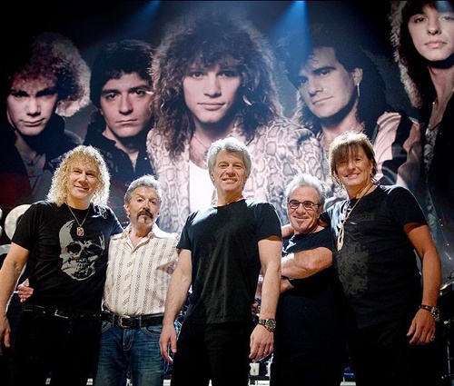 Bon Jovi celebrou indução ao Rock Hall com formação original (David Bergman)