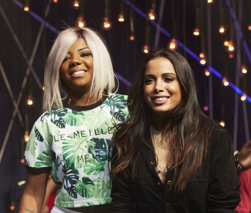 Ludmilla e Anitta são amigas e parceiras de trabalho (Divulgação)